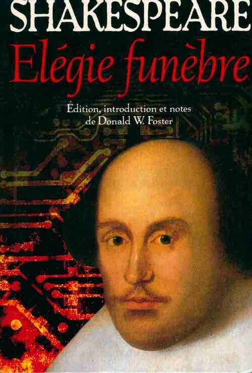 Elégie funèbre - William Shakespeare