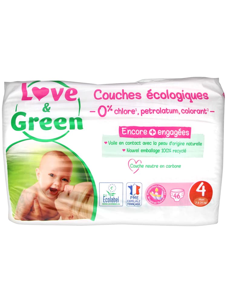 Love & Green Couches Hypoallergéniques et Écologiques T4 X 46